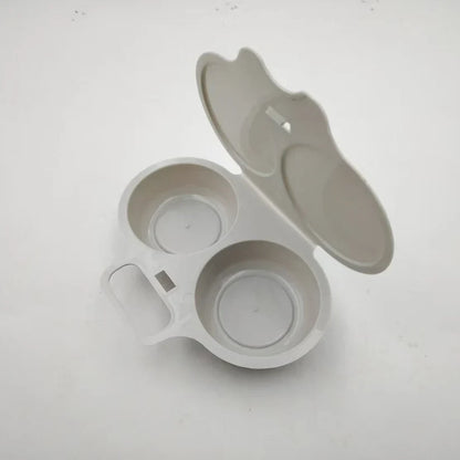 Microwave Egg Poacher – 2 Eggs in Minutes, No Pan & Easy Cleanup 🍳⚡