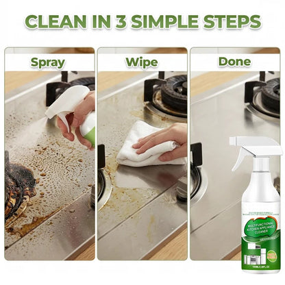 Multi-Purpose Enzyme Foam Cleaner - Effortlessly Removes Grease in Seconds