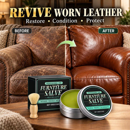 Leather & Furniture Repair Salve + FREE Applicator Brush