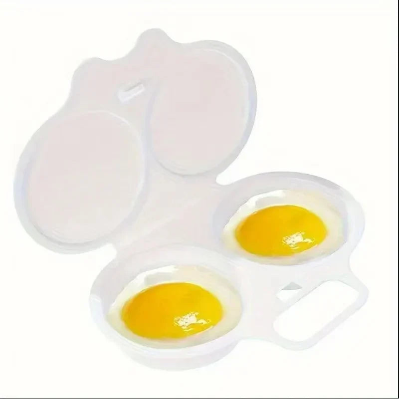 Microwave Egg Poacher – 2 Eggs in Minutes, No Pan & Easy Cleanup 🍳⚡