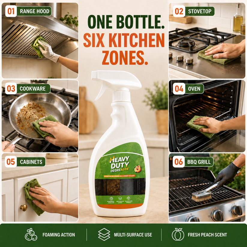 Heavy duty degreaser-Range Hood Cleaner Spray