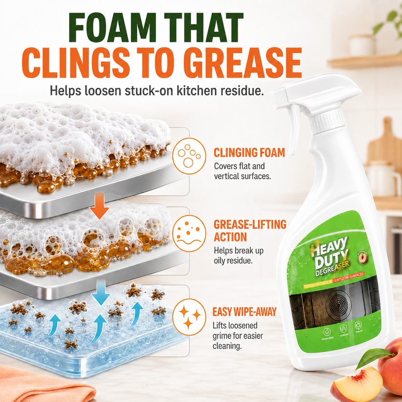 Heavy duty degreaser-Range Hood Cleaner Spray