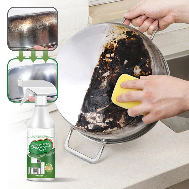 Multi-Purpose Enzyme Foam Cleaner - Effortlessly Removes Grease in Seconds